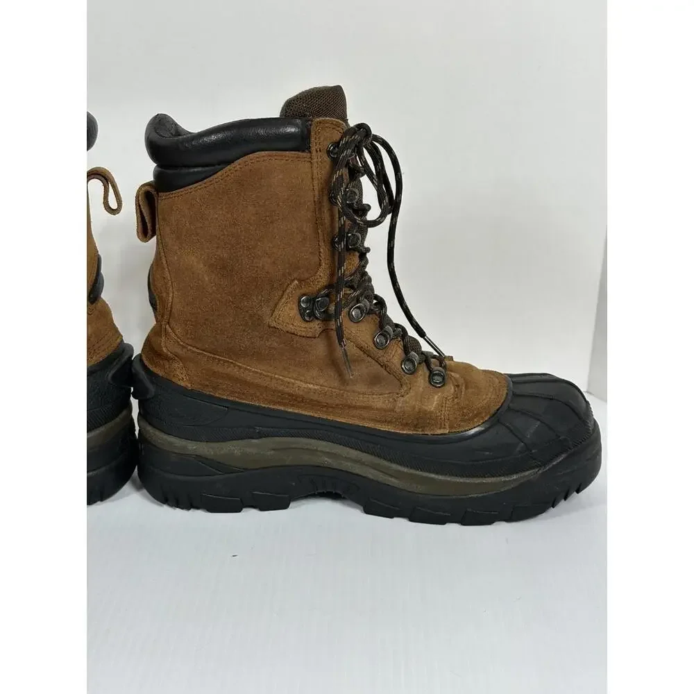 Rocky 7655 Mens Waterproof 600G Thinsulate Ultra Winter Snow Boots Brown 9 M